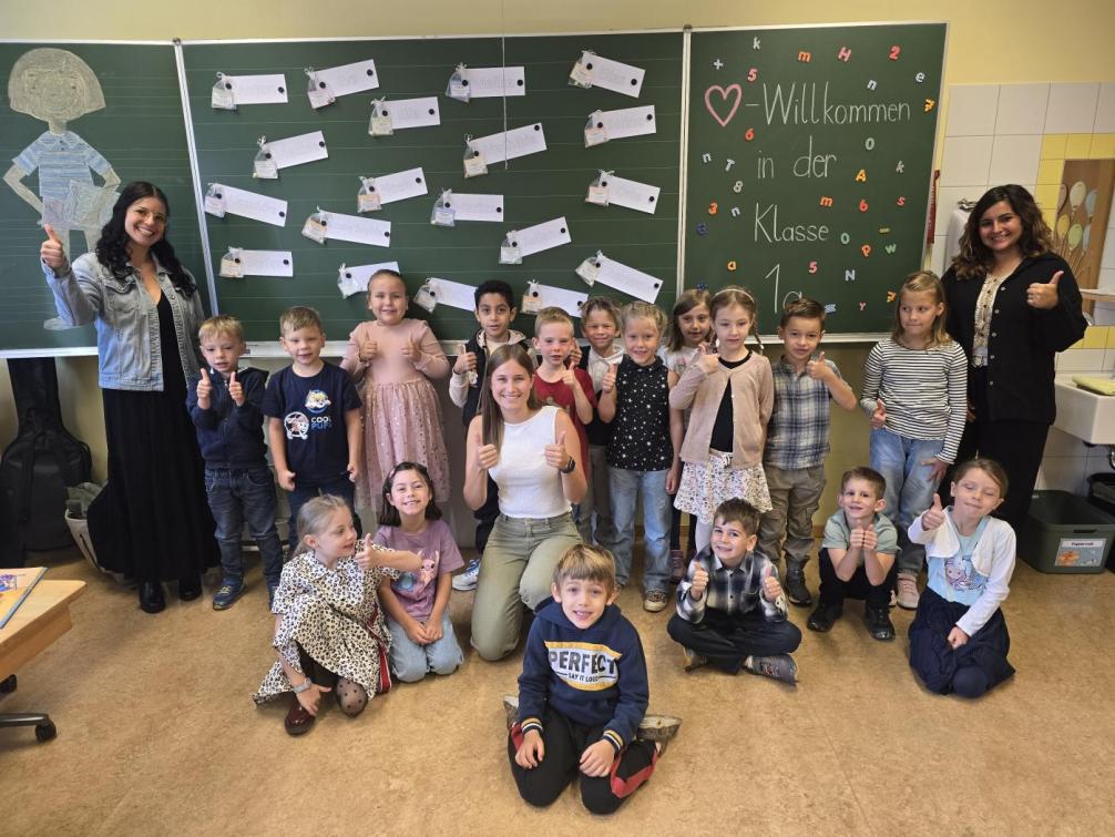 Erster Schultag der 1a