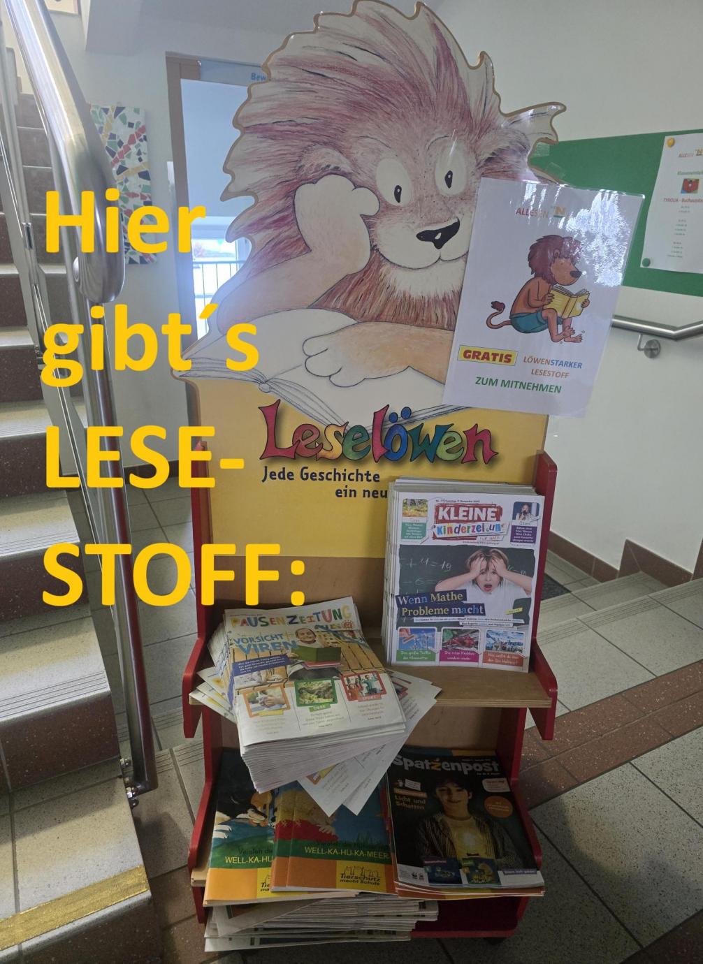 Löwenstarker Lesestoff