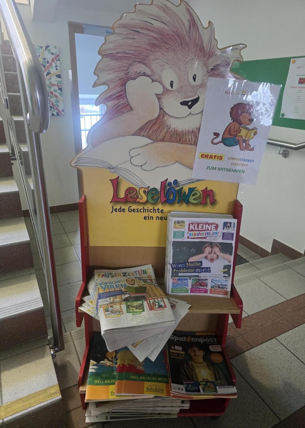 Löwenstarker Lesestoff