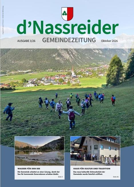 Titelblatt_d´Nassreider Gemeindezeitung