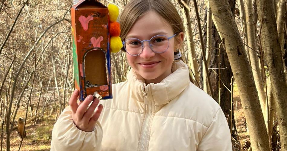 Vogelfutterhäuschen